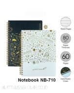 Jual Buku Tulis Catatan Diary Agenda Bergaris Spiral Hard Cover  Joyko Notebook NB-710 Space Travel (A5) termurah harga grosir Jakarta