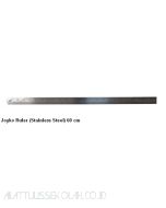 Contoh Mistar Penggaris Besi Panjang 60 cm Joyko Stainless Steel Ruler RL-ST60 merek Joyko