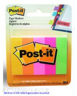 Contoh Alat Perlengkapan Kantor merk 3M Post-it , Gambar Produk 3M Post-it 670-5AN Page Marker 19x50mm 500 Sheets harga 39800 di Toko Peralatan Sekolah Murah