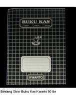 Buku Kas 2 kolom / 3 Kolom (pencatatan-akuntansi-Debet-Kredit-Saldo) Merk Bintang Obor ukuran Folio/Kwarto 50 lembar 100 lembar Murah di Toko ATK Bina Mandiri